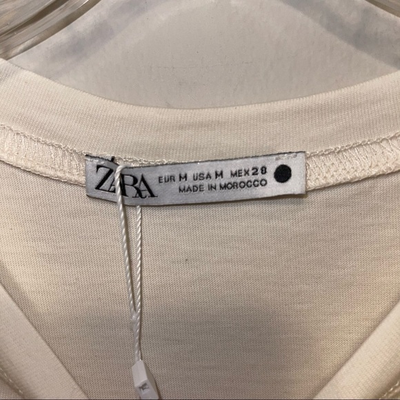 NWT Zara Woman Top Size M - Picture 7 of 7